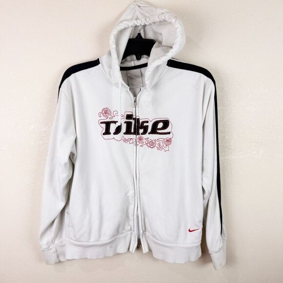 Nike 90s Track Jacket Oriental Asian Design Large Y2K 90s Vintage - Picture 1 of 10